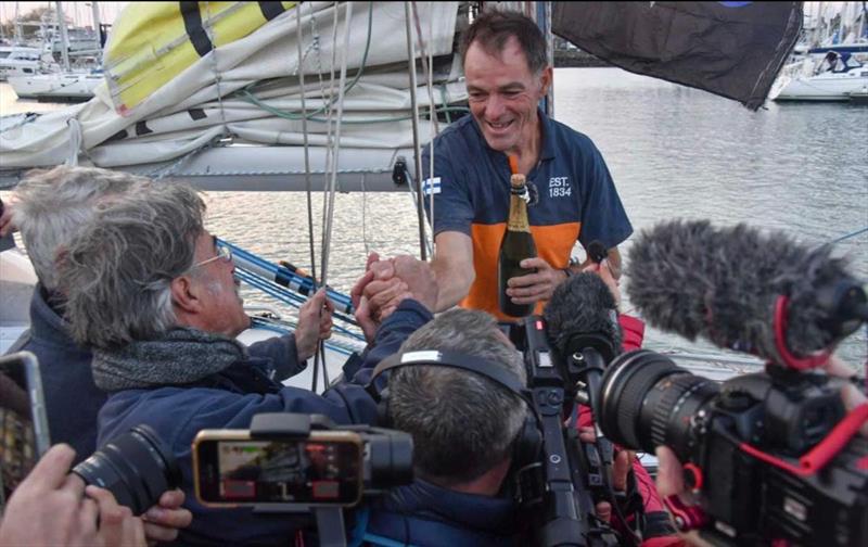 Helsinki's Tapio Lehtinen is a well-known round the world, life-long sailor who will be racing his Classic 1970  S&S Swan 55 yawl Galliana photo copyright Golden Globe Race taken at Royal Ocean Racing Club and featuring the IRC class