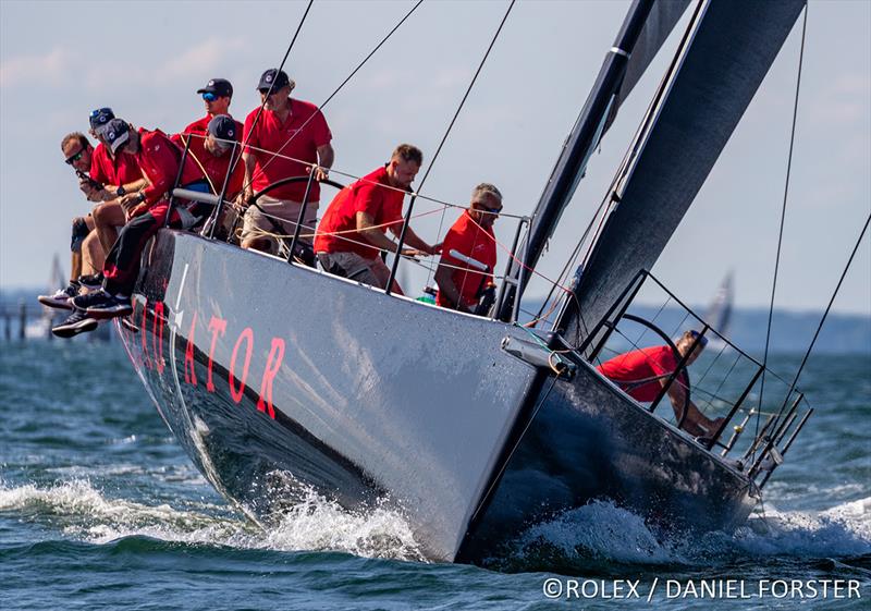 Gladiator - 2022 Race Week photo copyright Rolex / Daniel Forster taken at New York Yacht Club and featuring the IRC class