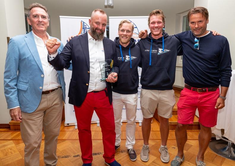 First Finnish boat to complete the Roschier Baltic Sea Race - Arto Linnervuo's team on his Xp 44 Xtra Staerk photo copyright Pepe Korteniemi taken at Royal Ocean Racing Club and featuring the IRC class