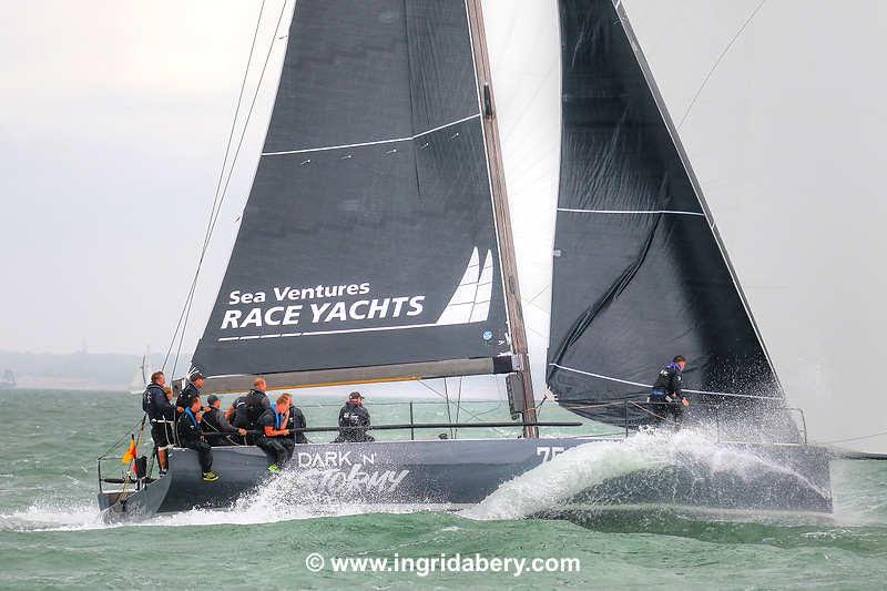 Dark n Stormy - Cowes Week day 2 photo copyright Ingrid Abery / www.ingridabery.com taken at Cowes Combined Clubs and featuring the IRC class
