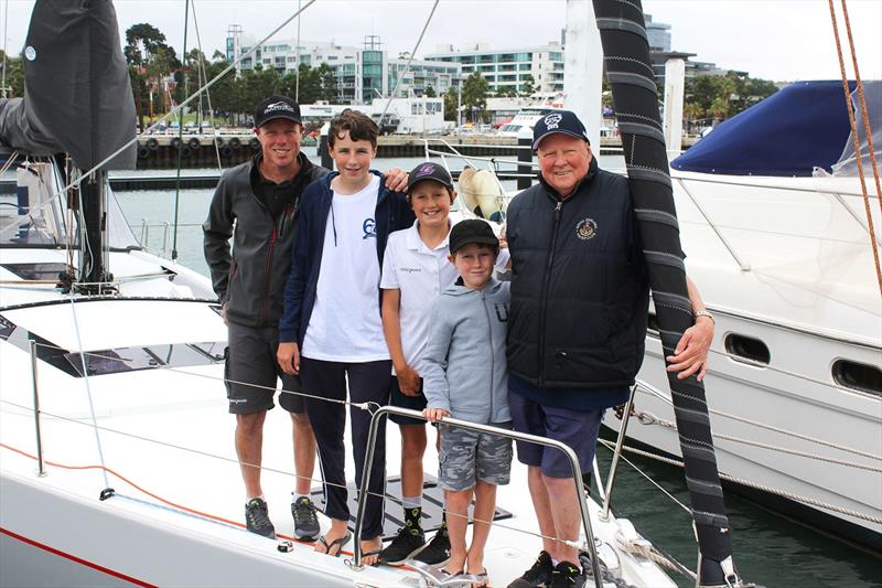 Brendan, Ben, Josh, Will and (the Late) John Garner photo copyright Royal Geelong Yacht Club taken at Royal Geelong Yacht Club and featuring the IRC class