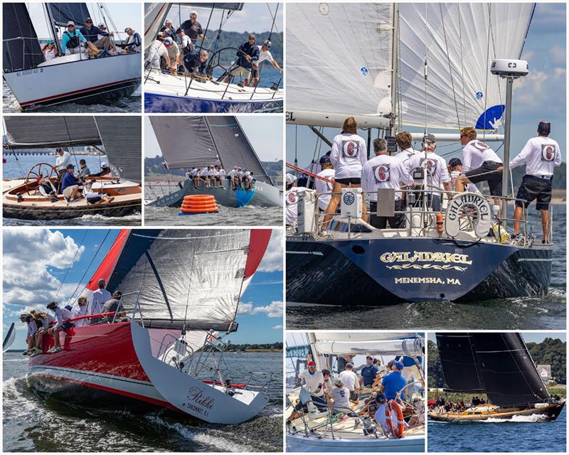 (Clockwise from upper left) Winners at the 2022 Safe Harbor Race Weekend: Hawk, Denali, Vesper, Tink; Galadriel; Zemphira, Weatherly, Rikki. (not shown, Mutinous Dog)  photo copyright Safe Harbor/Stephen Cloutier / Safe Harbor/Onne van der Wal taken at  and featuring the IRC class