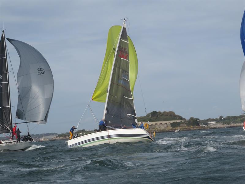 RC1000 sixth regatta of 2022 in Plymouth photo copyright Nicola Davies taken at Royal Western Yacht Club, England and featuring the IRC class