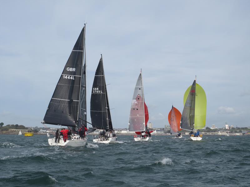 RC1000 sixth regatta of 2022 in Plymouth photo copyright Nicola Davies taken at Royal Western Yacht Club, England and featuring the IRC class