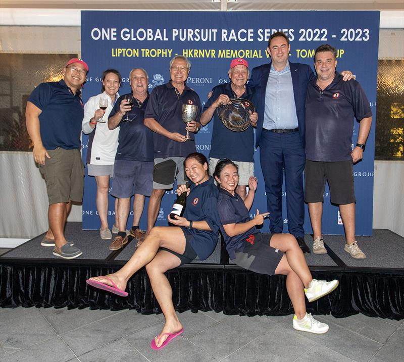 One Global Tomes Cup 2023 - 1st Place – Impala – Impala 1 photo copyright RHKYC/ Guy Nowell taken at Royal Hong Kong Yacht Club and featuring the IRC class