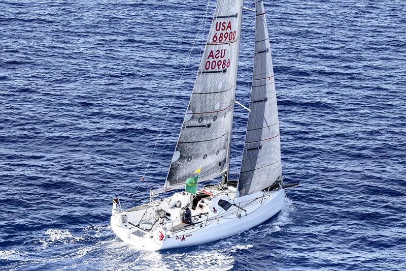 2023 Rolex Middle Sea Race - Red Ruby, Sail no: USA 68900, Model: Sun Fast 3300, Skipper: Christina & Justin Wolfe, Owner: Christina & Justin Wolfe - photo © Kurt Arrigo