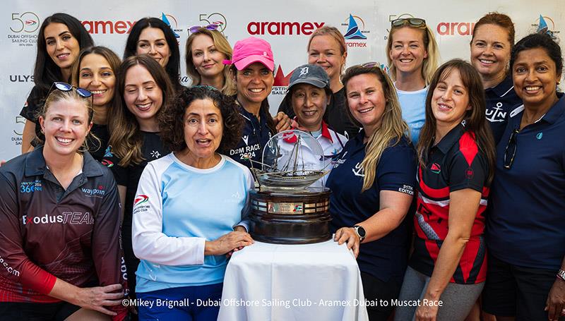 Dubai to Muscat Race - Women sailors - photo © Mikey Brignall