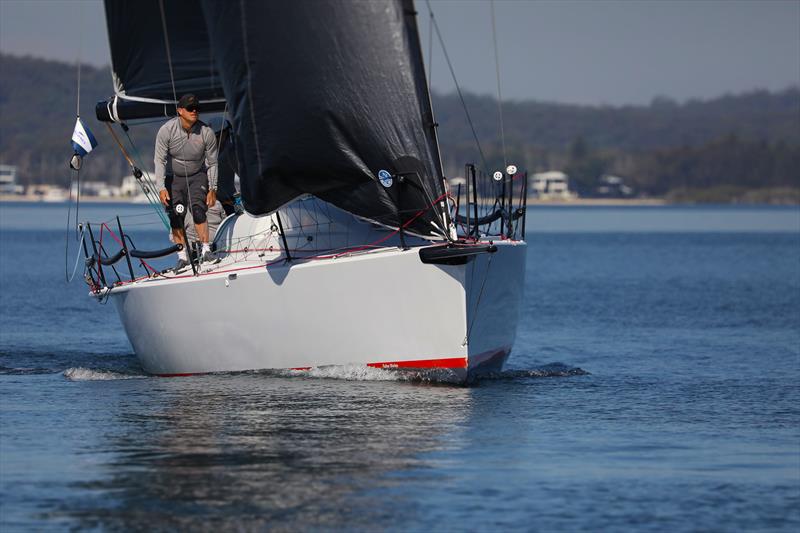 Sail Port Stephens Passage Series Day 1: Georgia Lee Div 2 line honours photo copyright Promocean Media taken at Newcastle Cruising Yacht Club and featuring the IRC class