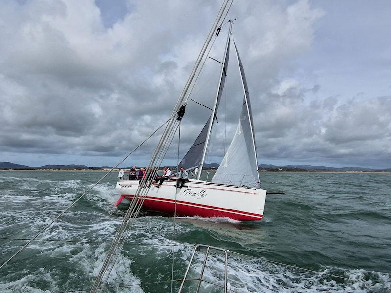 2nd Musto ISORA Welsh Coastal race at Pwllheli - Finally, as seen from onboard Darling xx - photo © Will Partington