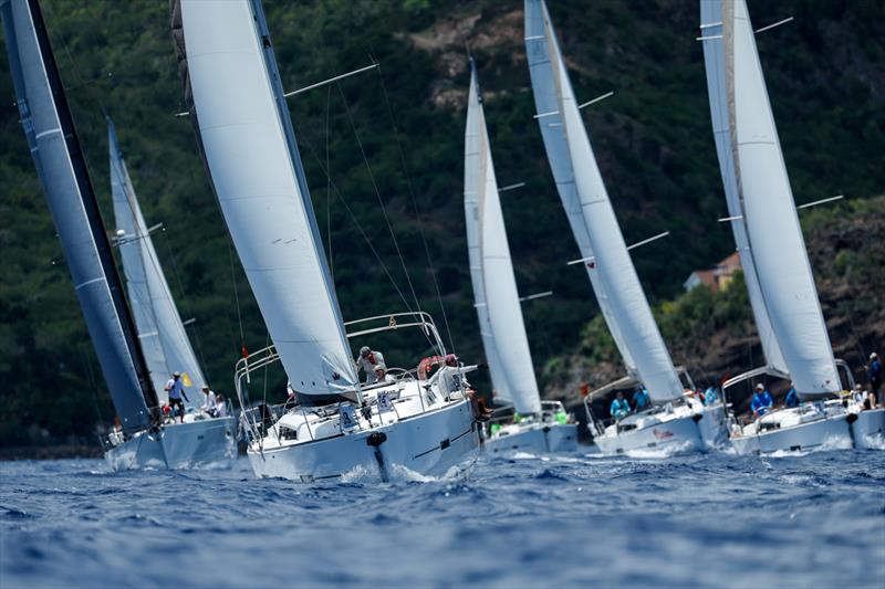 Three KH+P bareboats with teams from Germany are topping the class in Bareboat 3 - Antigua Sailing Week - photo © Paul Wyeth / pwpictures.com