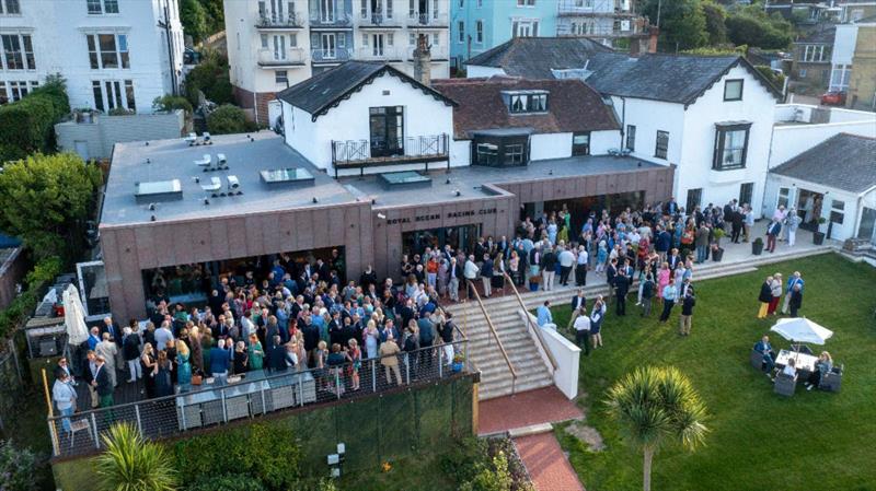 The magnificent RORC Cowes Clubhouse photo copyright Paul Wyeth taken at Royal Ocean Racing Club and featuring the IRC class