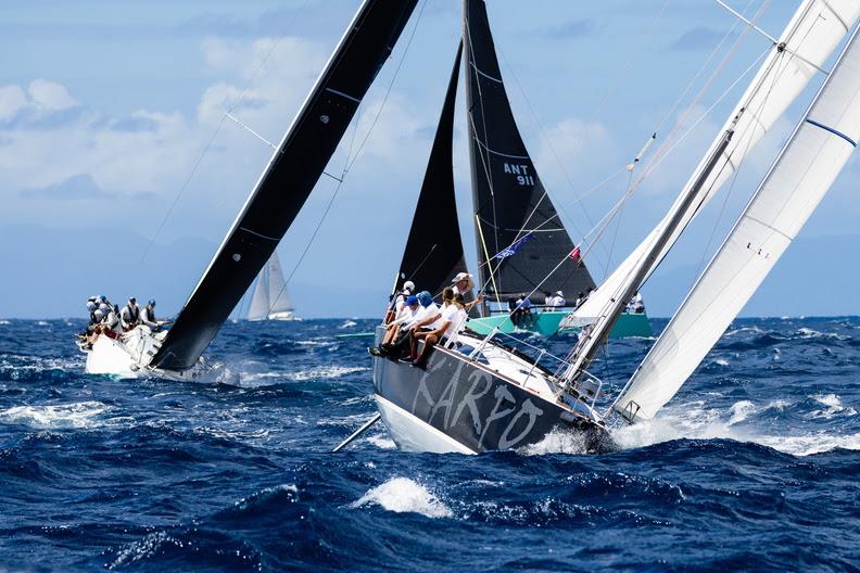 Matic Vrecko's Elan 450 Karpo - RORC Caribbean 600 photo copyright Arthur Daniel / RORC taken at Royal Ocean Racing Club and featuring the IRC class
