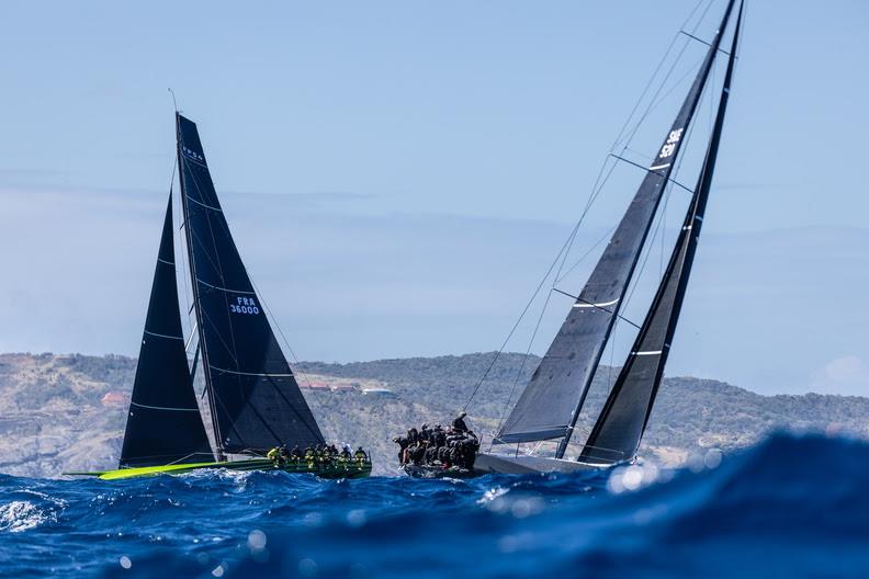 Frederic Puzin's Carkeek 54 Daguet 5 had a colossal battle with Niklas Zennstrom's Carkeek 52 Rán - RORC Caribbean 600 photo copyright Arthur Daniel taken at Royal Ocean Racing Club and featuring the IRC class