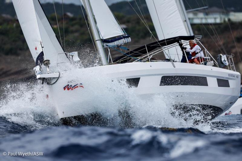 Radboud Crul's Dufour 44.3 North Star on day 3 at Antigua Sailing Week - photo © Paul Wyeth / pwpictures.com
