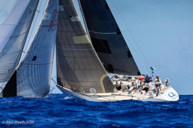 David Carr's Frers 46 Quintessence III on day 3 at Antigua Sailing Week - photo © Paul Wyeth / pwpictures.com
