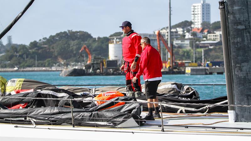 Foredeck - Lucky  - Coastal Classic - October 24, 2025 photo copyright Richard Gladwell - Sail-World.com/nz taken at Royal New Zealand Yacht Squadron and featuring the IRC class