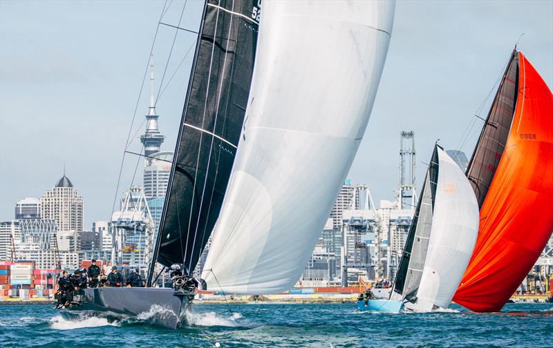 Callisto (USA) - Start - PIC Coastal Classic - October 24, 2025 photo copyright Suellen Hurling taken at New Zealand Multihull Yacht Club and featuring the IRC class