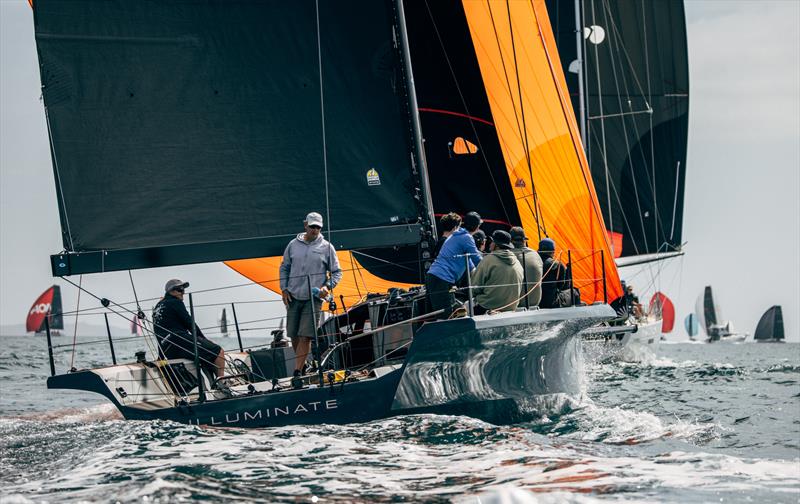 Illuminate - Start - PIC Coastal Classic - October 24, 2025 photo copyright Suellen Hurling taken at New Zealand Multihull Yacht Club and featuring the IRC class