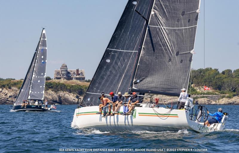 Jim Coggeshall's (Dartmouth, Mass.) J/121 team aboard Ceilidh will sail the Ida Lewis Distance Race after it returns from the Newport to Bermuda Race photo copyright Stephen Cloutier taken at Ida Lewis Yacht Club and featuring the J/121 class