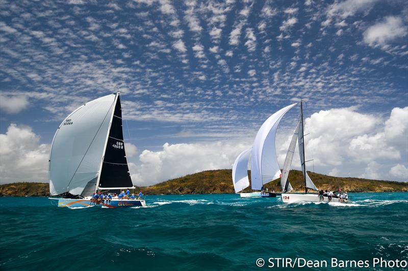 STIR's race committee makes sure to give racers a blend of W-L and distance racing photo copyright STIR / Dean Barnes taken at St. Thomas Yacht Club and featuring the J/122 class