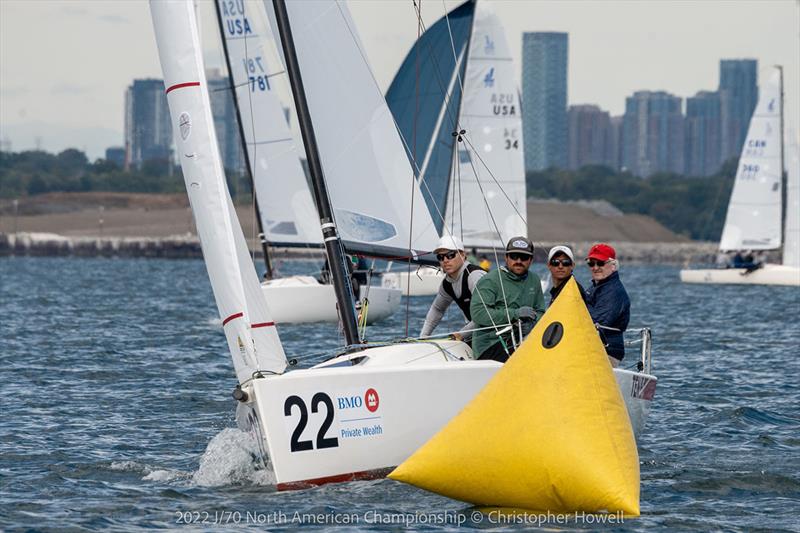 2022 J70 North American Championship photo copyright Christopher Howell taken at Port Credit Yacht Club and featuring the J/22 class