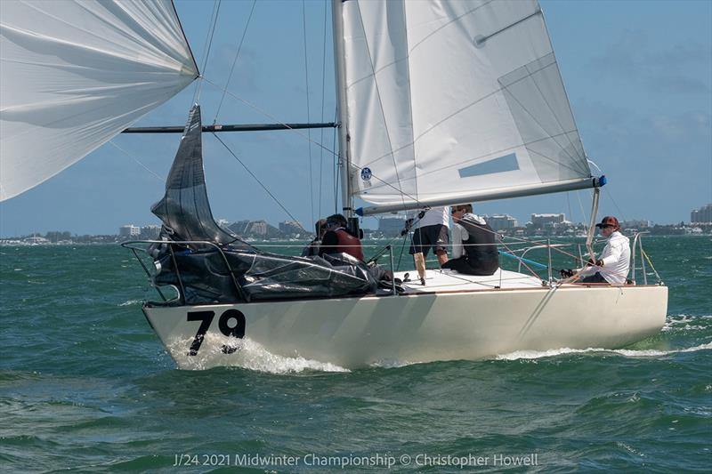 2021 J 24 Midwinter Championship - Day 2 - photo © Christopher Howell