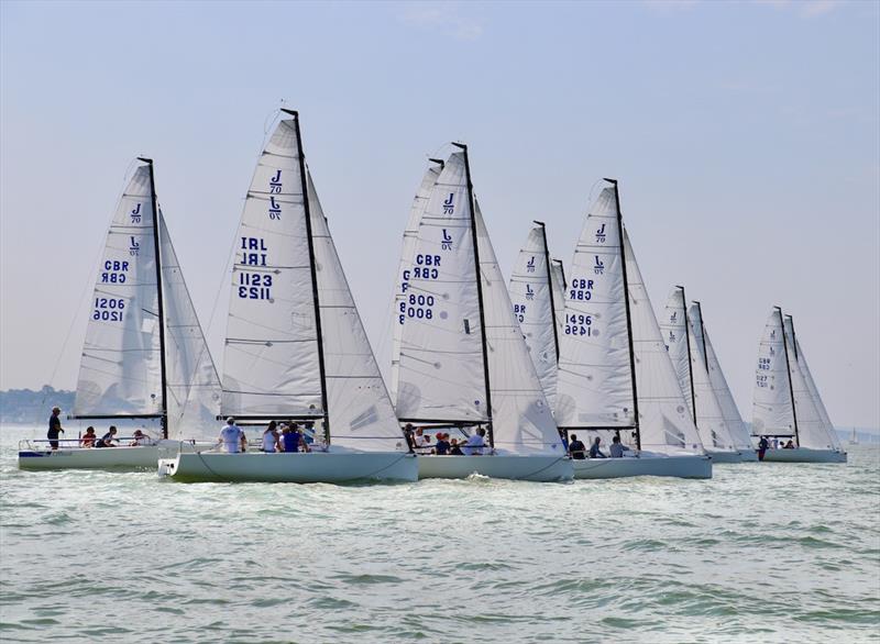 2020 Charity Cup Regatta photo copyright Louay Habib taken at Royal Southern Yacht Club and featuring the J70 class