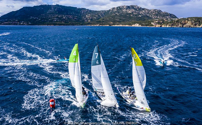Audi SAILING Champions League Final - Day 2 photo copyright SAILING Champions League / Sailing Energy taken at Yacht Club Costa Smeralda and featuring the J70 class