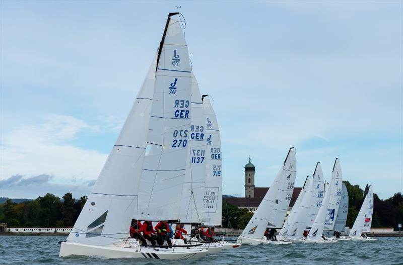 J70 race on Lake Constance during the 2nd Antigua Barbuda Challenge photo copyright Antigua Sailing Week taken at  and featuring the J70 class