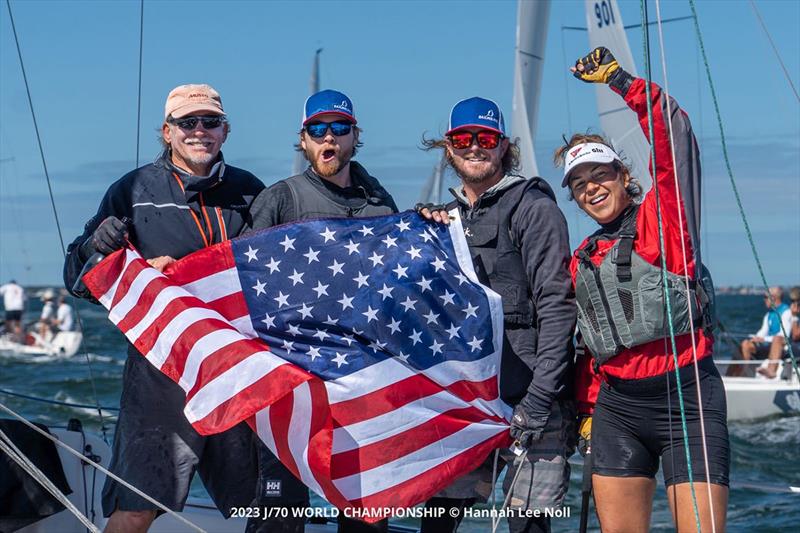 2023 J/70 World Championship - Final Day photo copyright Hannah Lee Noll taken at St. Petersburg Yacht Club, Florida and featuring the J70 class