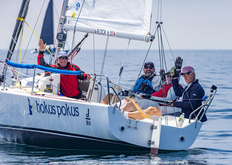 76th Block Island Race Week presented by Margaritaville - Day 5 photo copyright Stephen R Cloutier taken at Storm Trysail Club and featuring the J80 class