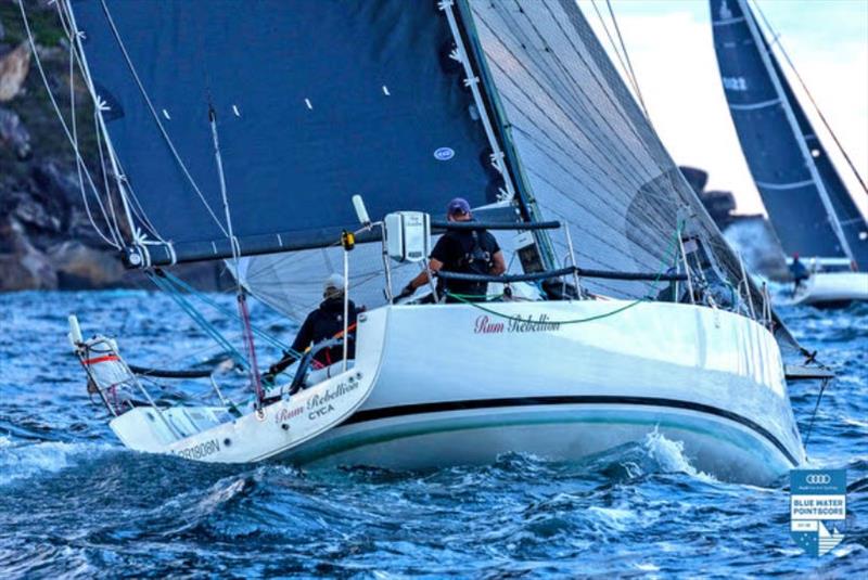 J/99 Rum Rebellion - Blue Water Pointscore Series photo copyright Andrea Francolini / Cruising Yacht Club of Australia taken at Cruising Yacht Club of Australia and featuring the J/99 class