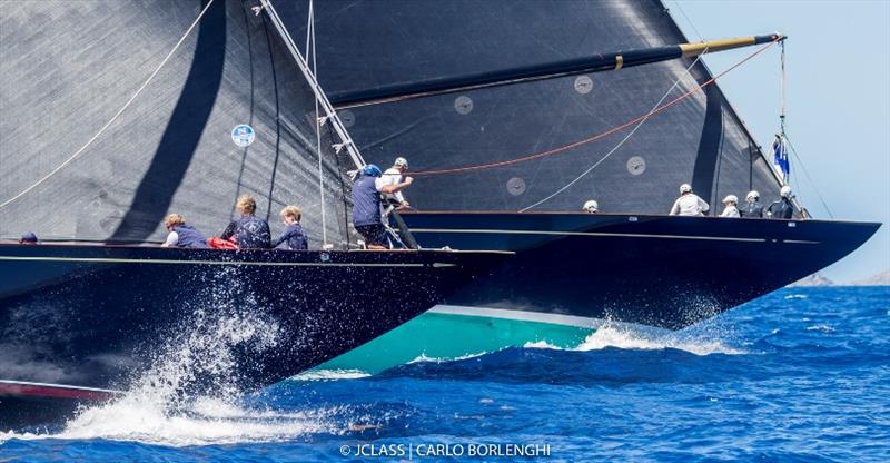 J Class yachts Velsheda and Topaz photo copyright J Class / Studio Borlenghi taken at  and featuring the J Class class