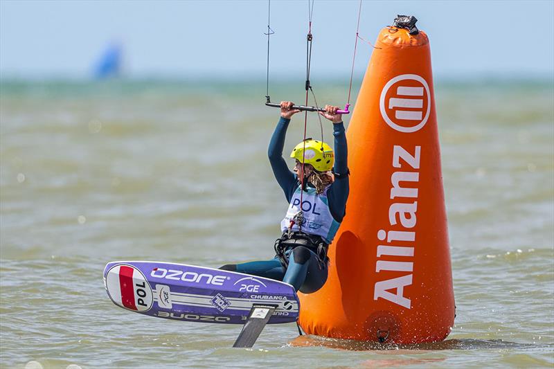 Allianz Youth World Sailing Championships  photo copyright Sailing Energy taken at  and featuring the Kiteboarding class