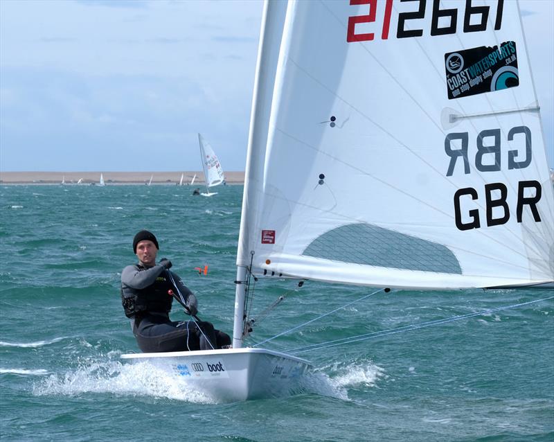 Jake Farren-Price during the UKLA ILCA 7 Nationals at the WPNSA photo copyright Sam Pearce taken at Weymouth & Portland Sailing Academy and featuring the ILCA 7 class