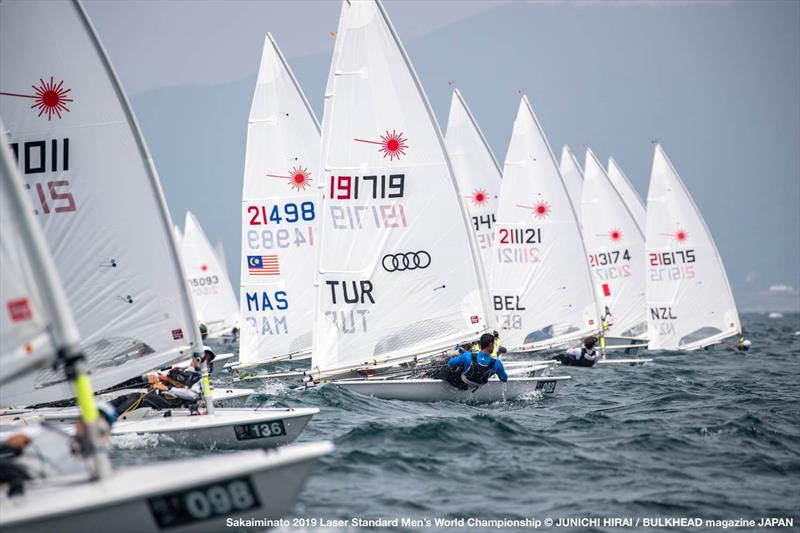 Race start - Day 2, World Laser Championship, Sakaiminato, Japan July 2019 photo copyright Junichi Hirai / Bulkhead Magazine Japan taken at  and featuring the ILCA 7 class