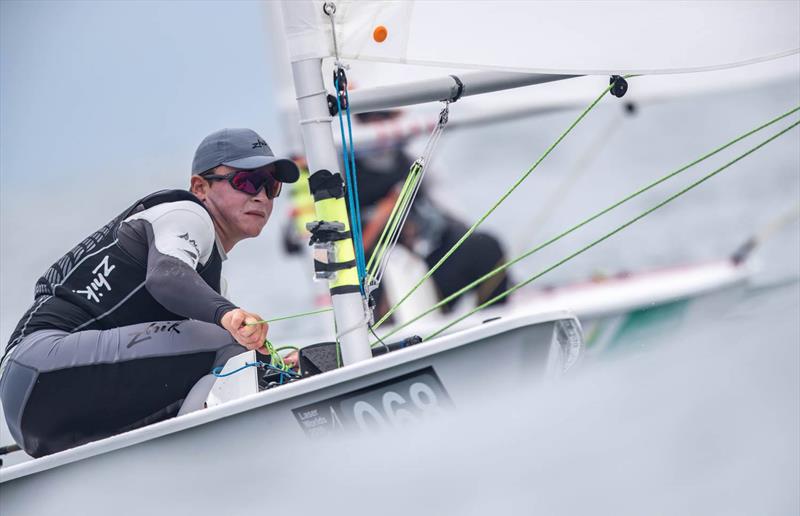  George Gautrey (NZL) - Day 4, World Laser Championship, Sakaiminato, Japan July 2019 - photo © Junichi Hirai / Bulkhead Magazine Japan