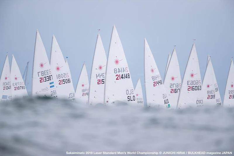 2019 Laser World Championship at Sakaiminato, Japan photo copyright Junichi Hirai / Bulkhead Magazine Japan taken at  and featuring the ILCA 7 class