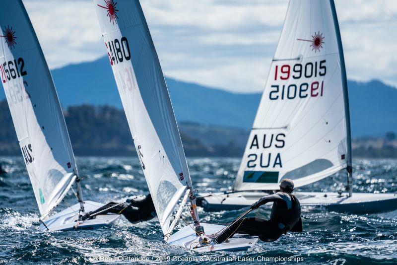 Laser Australian Nationals 2018 photo copyright Beau Outteridge taken at  and featuring the ILCA 7 class