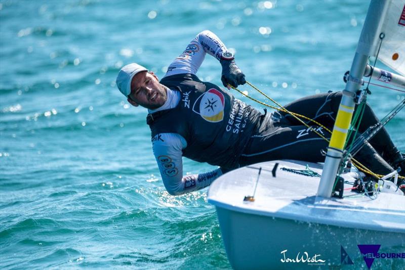 Philipp Buhl (GER) has sailed a remarkable first half of the Laser Standard World Championship regatta - photo © Jon West Photography