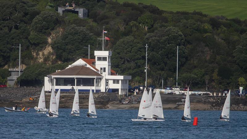 Laser racing - Tamaki Yacht Club -  Waitemata Harbour - June 2020 photo copyright Richard Gladwell / Sail-World.com taken at Wakatere Boating Club and featuring the ILCA 7 class