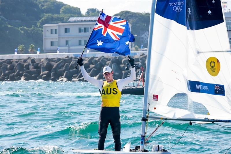 Matt Wearn - Tokyo 2020 Olympics Regatta photo copyright Sailing Energy / World Sailing taken at  and featuring the ILCA 7 class