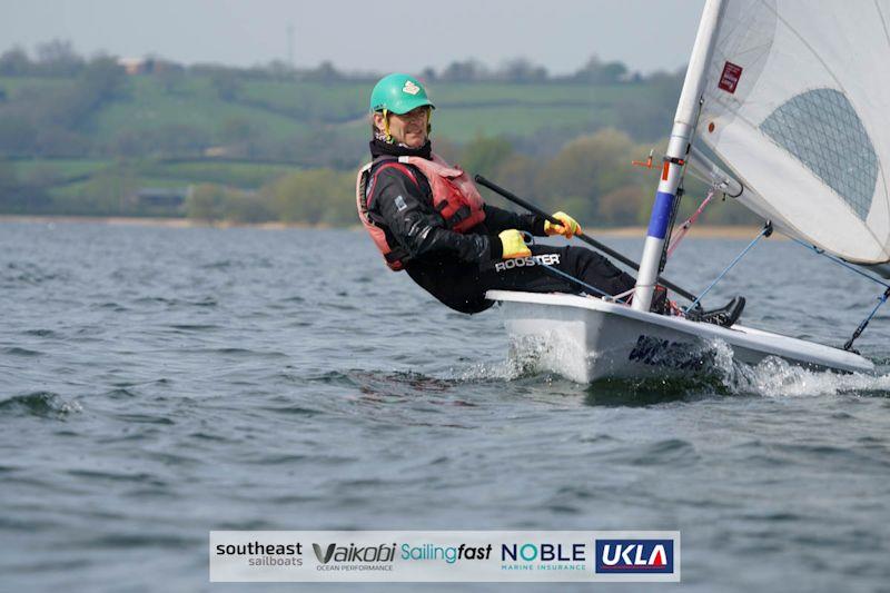 Nick Stoten in the Noble Marine UKLA Masters ILCA 7 Inland Championships at Chew Valley Lake - photo © Lotte Johnson