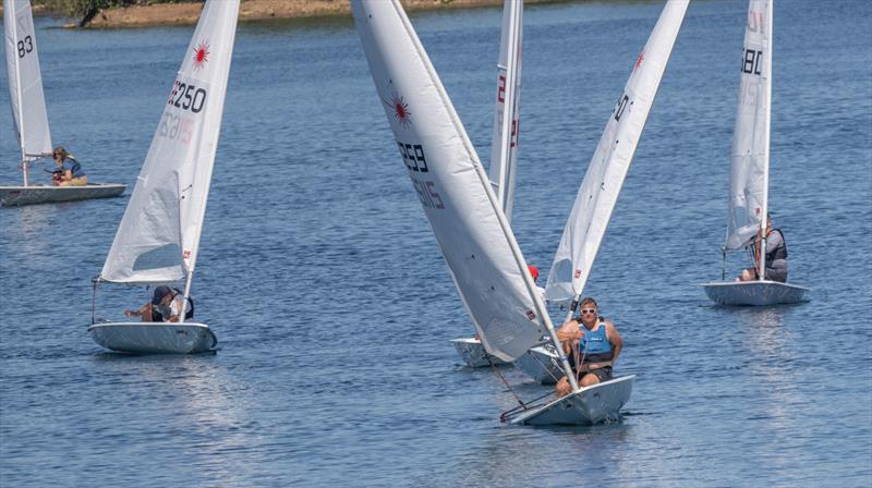 Richard Mason finishes 3rd in the Notts County ILCA Open photo copyright David Eberlin taken at Notts County Sailing Club and featuring the ILCA 7 class