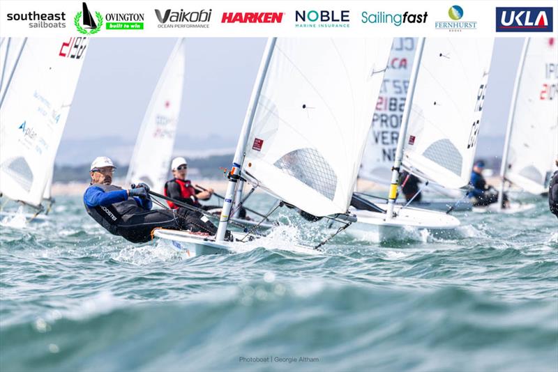 2022 ILCA Nationals at Hayling Island day 4 photo copyright Georgie Altham taken at Hayling Island Sailing Club and featuring the ILCA 7 class