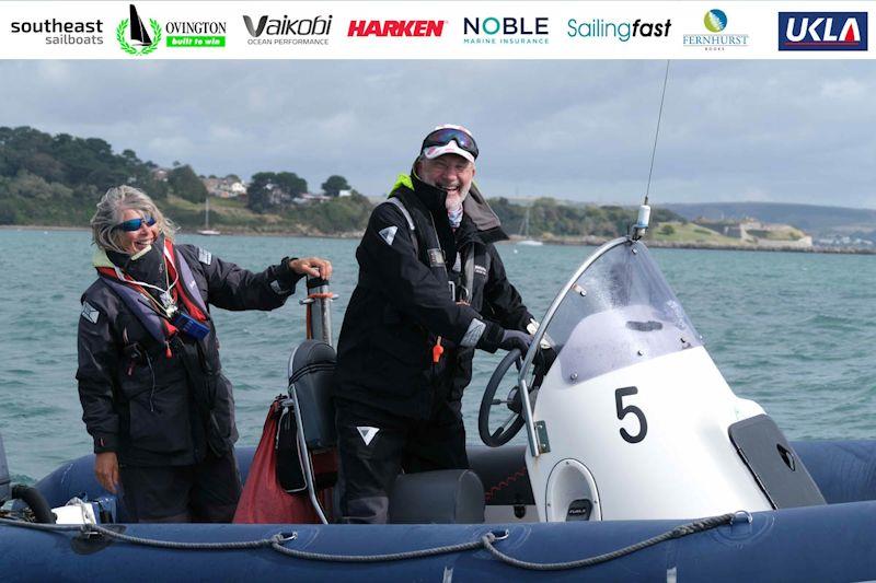 Volunteers have a good time too photo copyright Sam Pearce taken at Weymouth & Portland Sailing Academy and featuring the ILCA 7 class