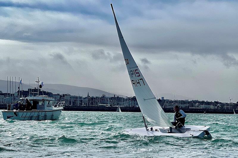 John Marmelstein - Viking Marine Frostbite Series 2 at Dun Laoghaire - Day 17 photo copyright Alyson Orr taken at Dun Laoghaire Motor Yacht Club and featuring the ILCA 7 class