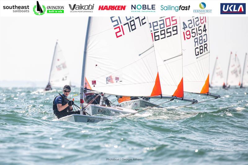 2022 ILCA Nationals at Hayling Island day 3 photo copyright Georgie Altham taken at Hayling Island Sailing Club and featuring the ILCA 4 class