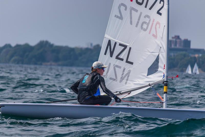 Luke Cashmore (NZL) - 2019 Laser Radial World Championships, CORK photo copyright ILCA taken at CORK and featuring the ILCA 6 class