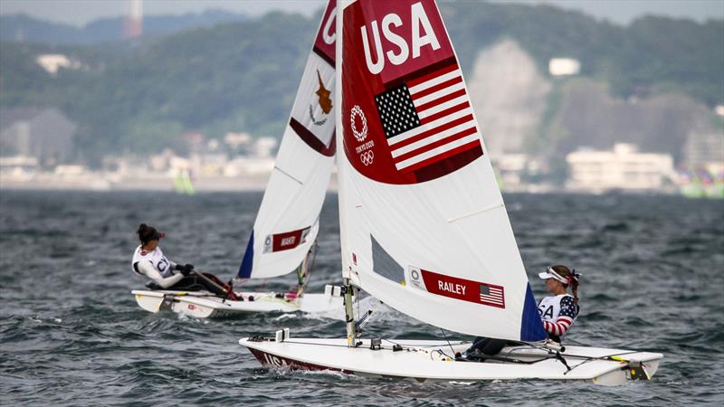 Paige Railey (USA) - Tokyo2020 - Day 2 - July, 26, - Enoshima, Japan. - photo © Richard Gladwell - Sail-World.com / nz